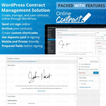 Download WP Online Contract @ Only $4.99