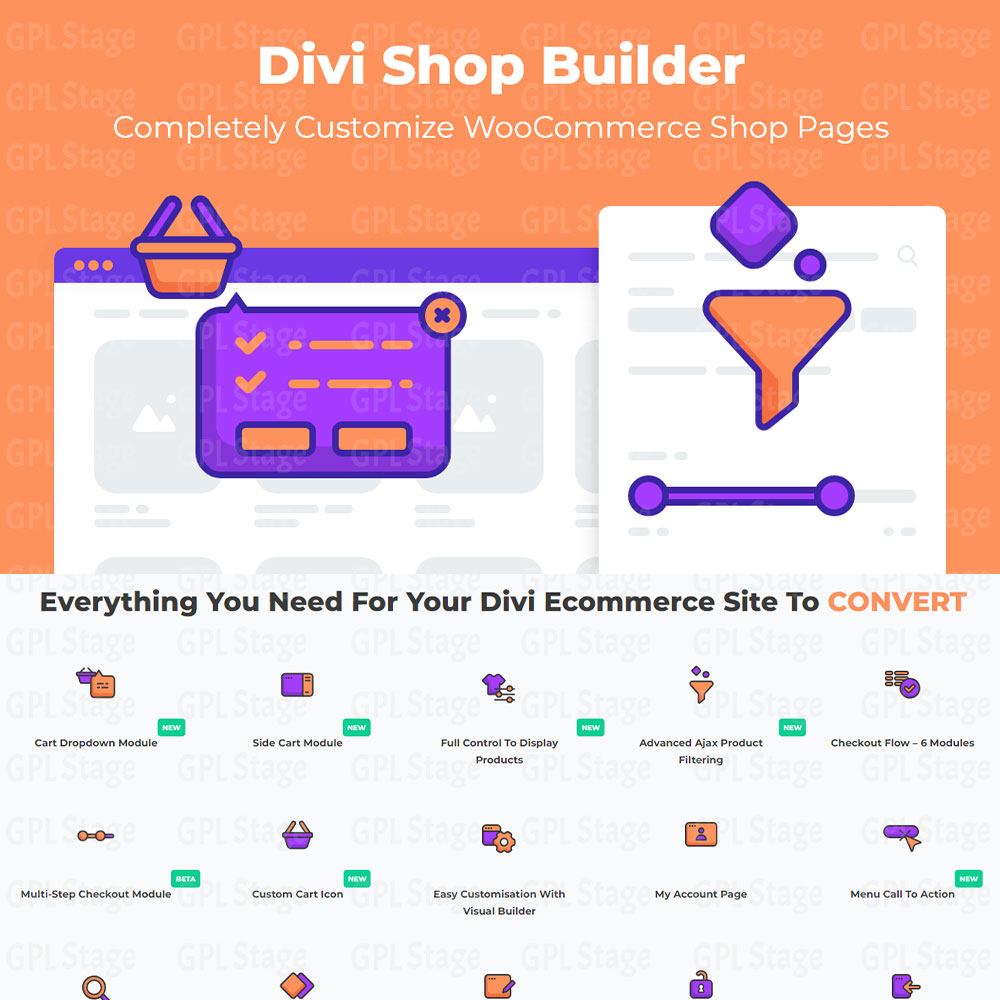 Divi Shop Builder For WooCommerce