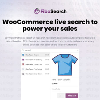 Download FiboSearch Pro (formerly AJAX Search for WooCommerce) @ Only $4.99