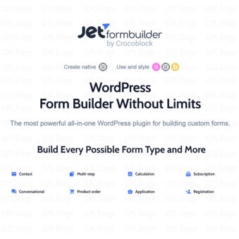 Download JetFormBuilder – Best WordPress Form Builder Plugin @ Only $4.99