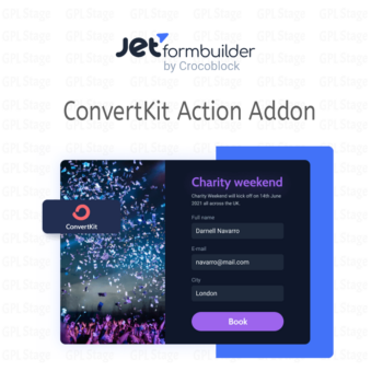 Download JetFormBuilder – ConvertKit Action Addon @ Only $4.99