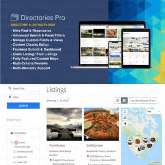 Download Directories Pro - Directory plugin for WordPress @ Only $4.99