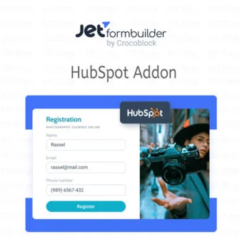 Download JetFormBuilder – HubSpot Addon @ Only $4.99