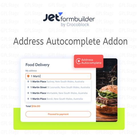 Download Jetformbuilder – Address Autocomplete Addon @ Only $4.99