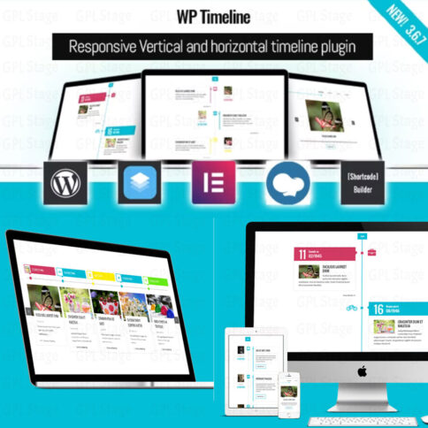 Download Wp Timeline – Vertical And Horizontal Timeline Plugin @ Only $4.99