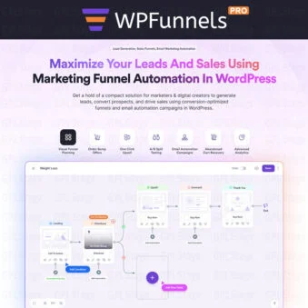 Download WPFunnels Pro @ Only $4.99