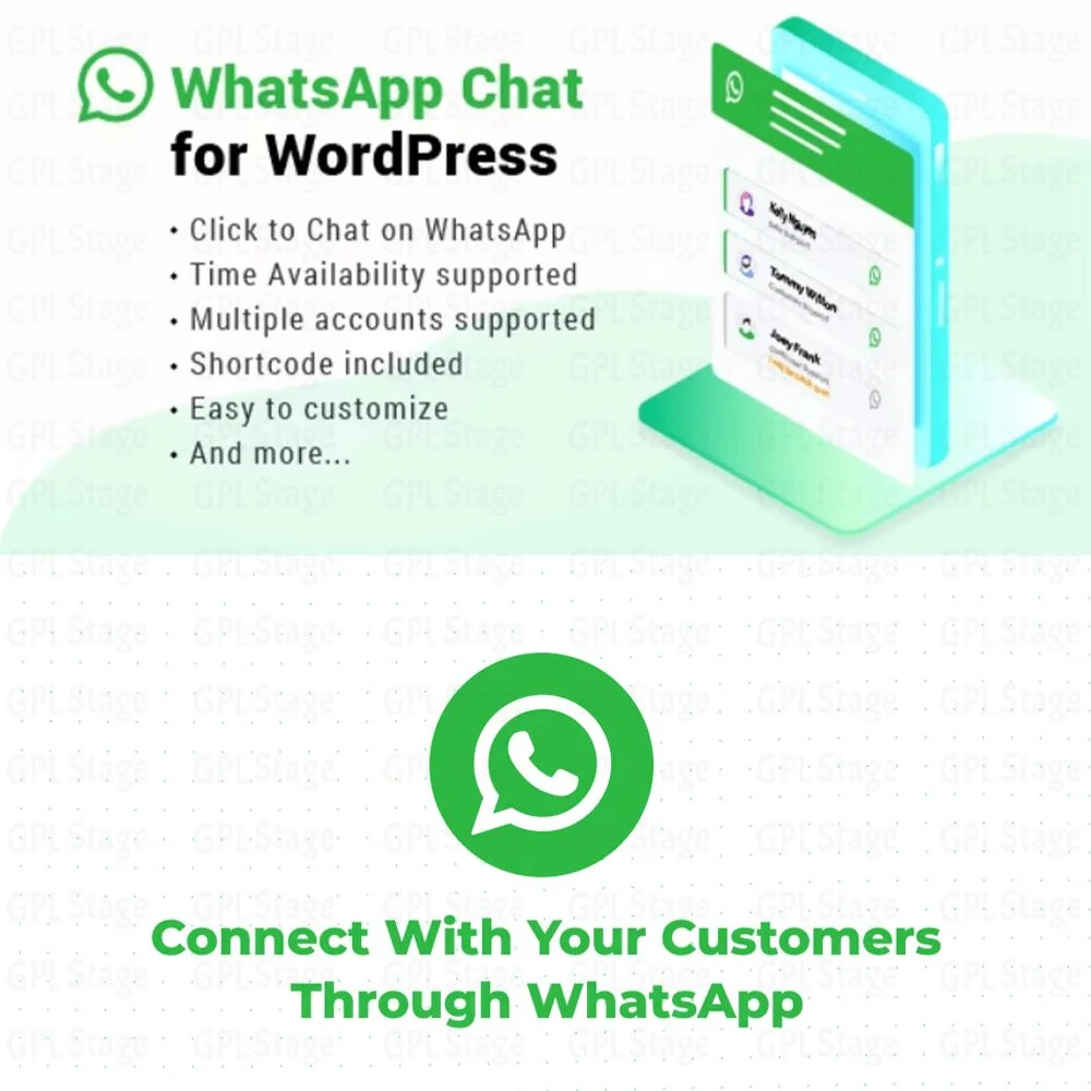 Download WhatsApp Chat WordPress @ Only $4.99