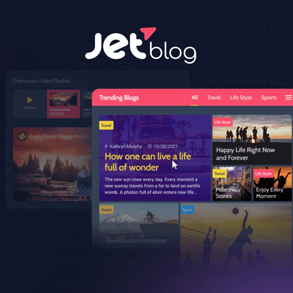 JetBlog For Elementor
