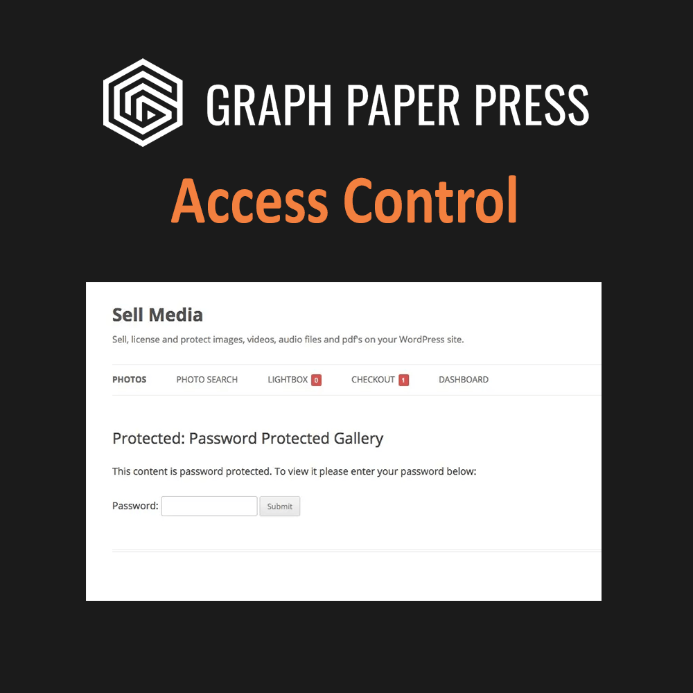 Sell Media Access Control WordPress Plugin | Graph Paper Press