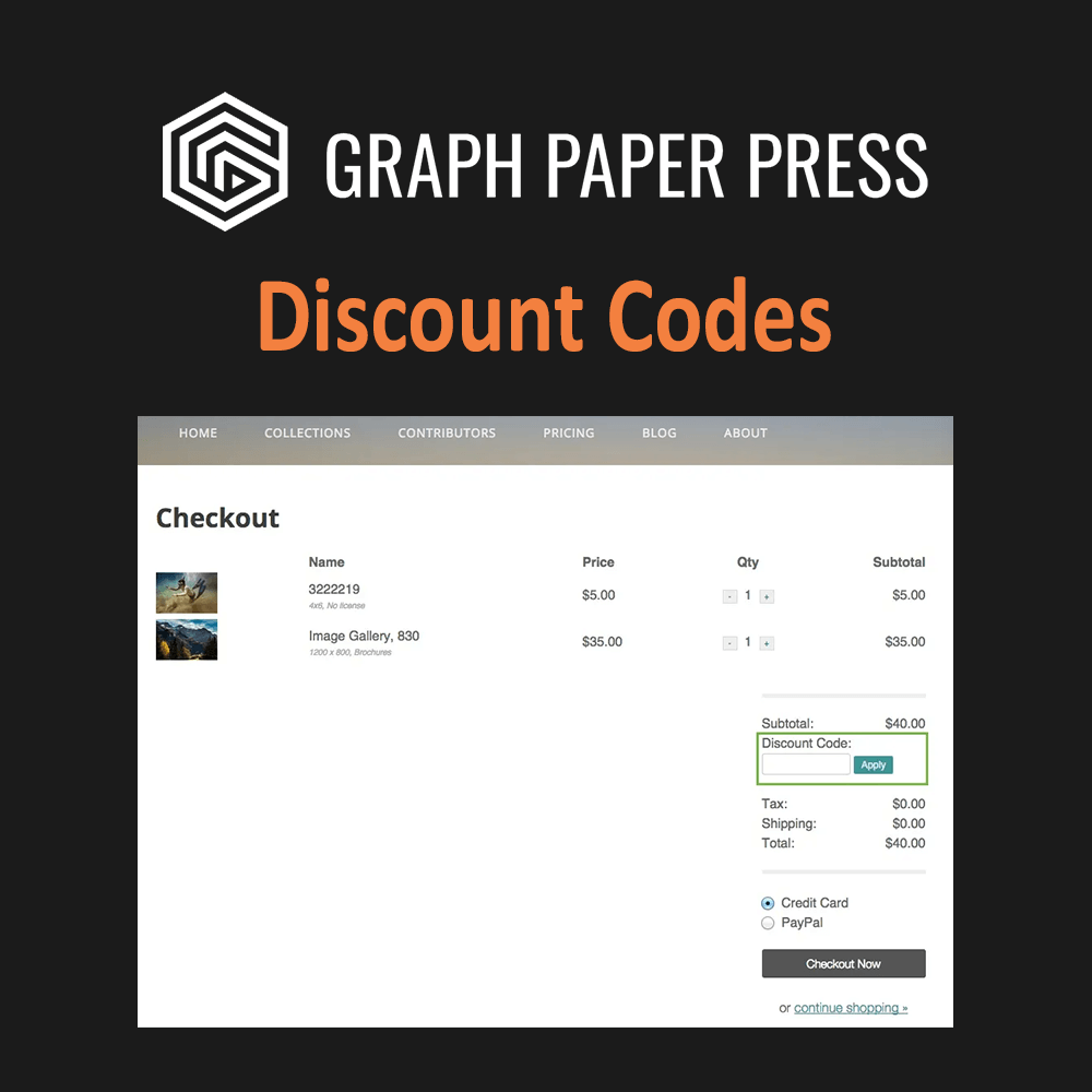 Download Sell Media Discount Codes Plugin Only 4.99