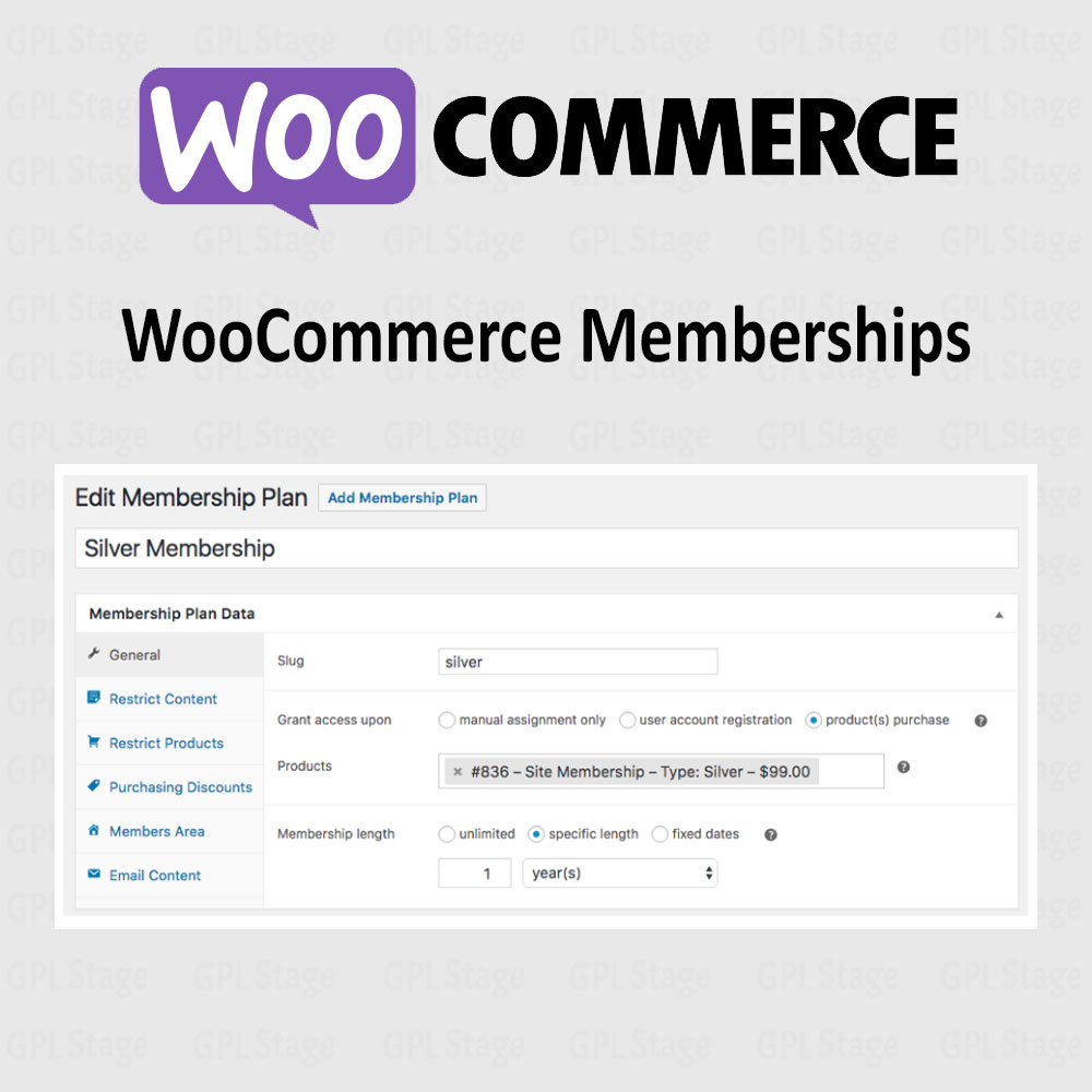 WooCommerce Memberships