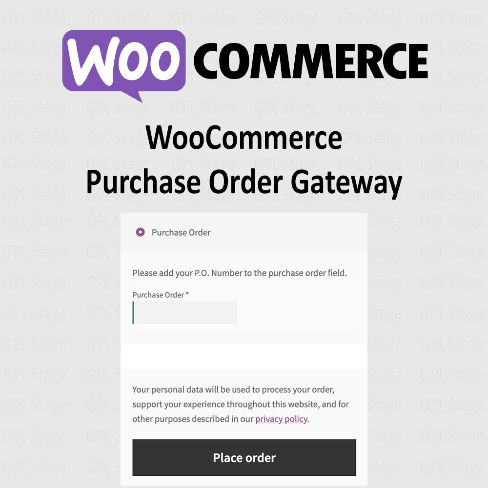 WooCommerce Purchase Order Gateway