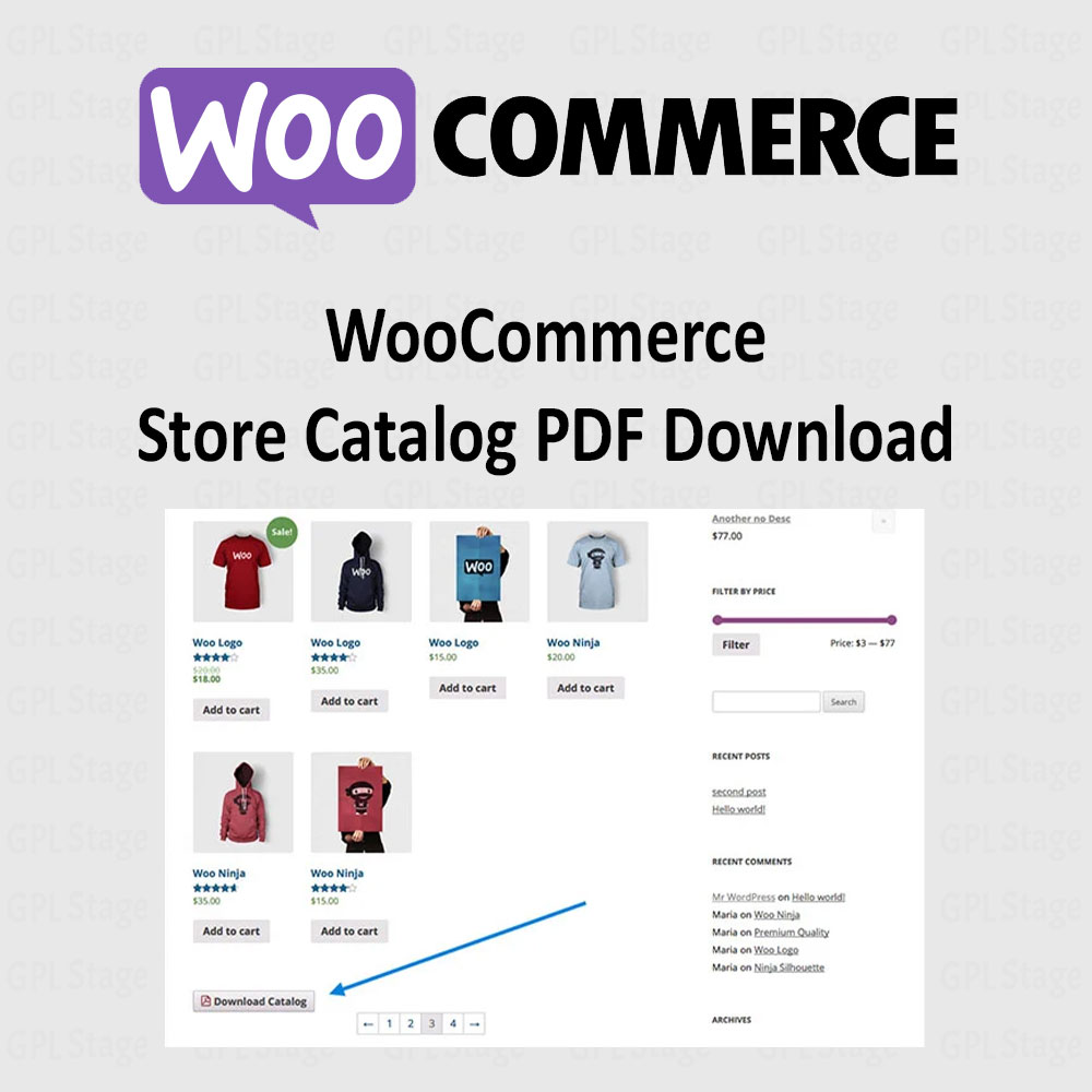 Store Catalog PDF Download for WooCommerce
