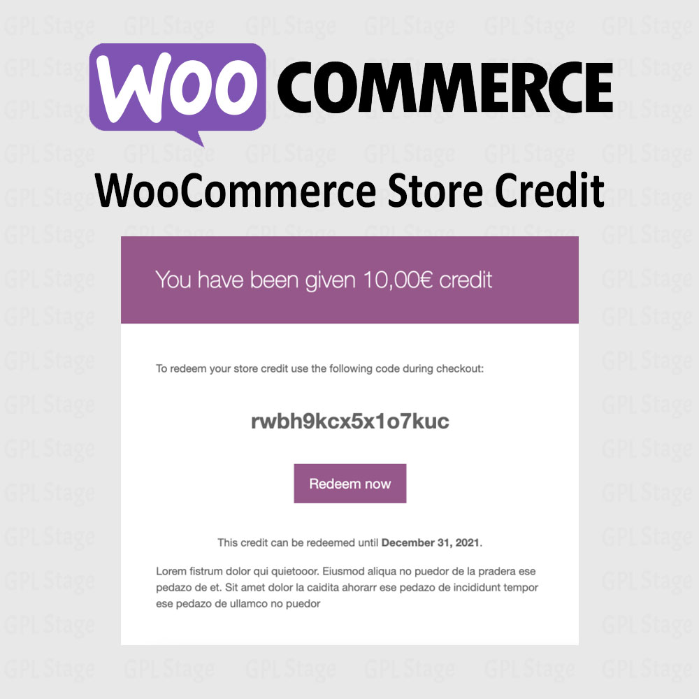 Store Credit for WooCommerce