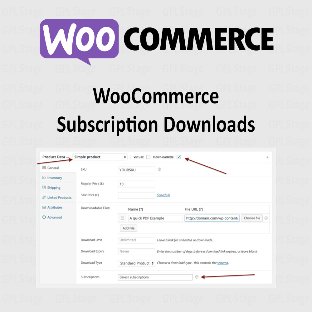 Latest Updates WooCommerce Subscription Downloads