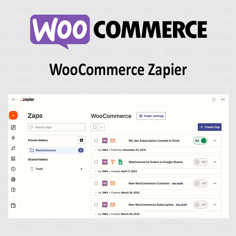 Zapier Integration for WooCommerce