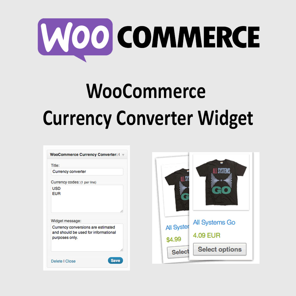 Latest Updates Currency Converter Widget for WooCommerce