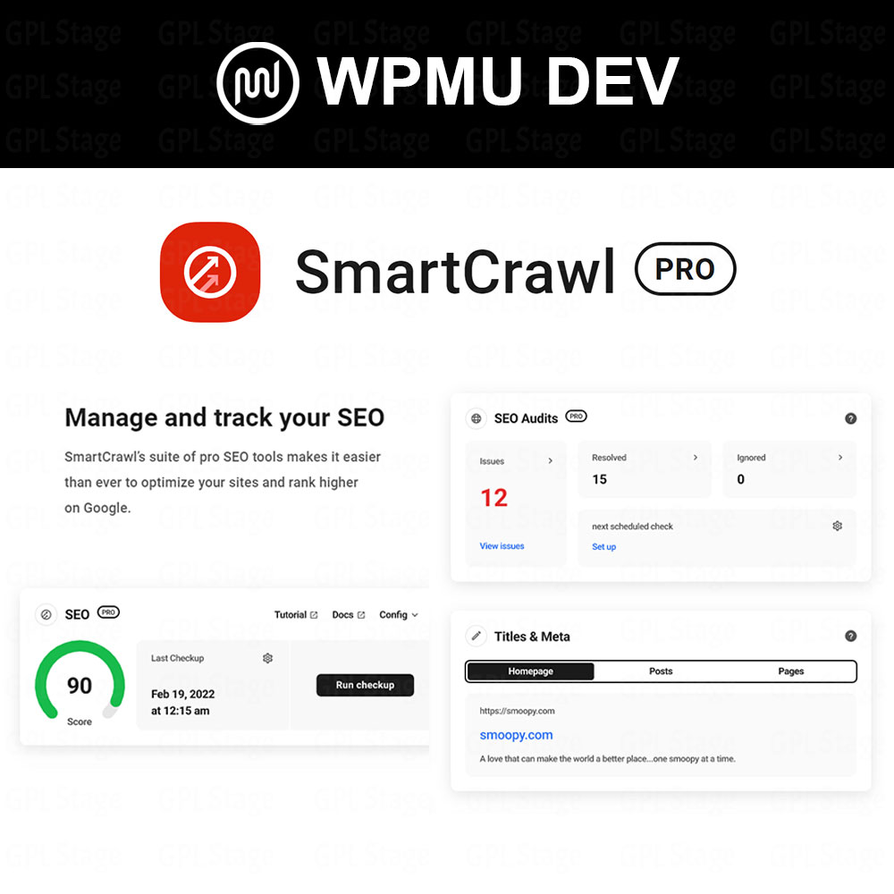WPMU DEV SmartCrawl
