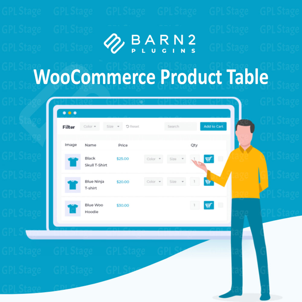 WooCommerce Product Table