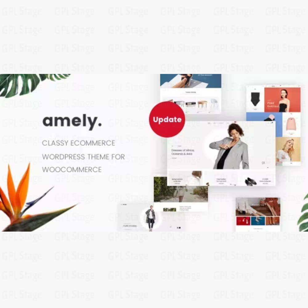 Amely "Fashion Shop WordPress Theme for WooCommerce"
