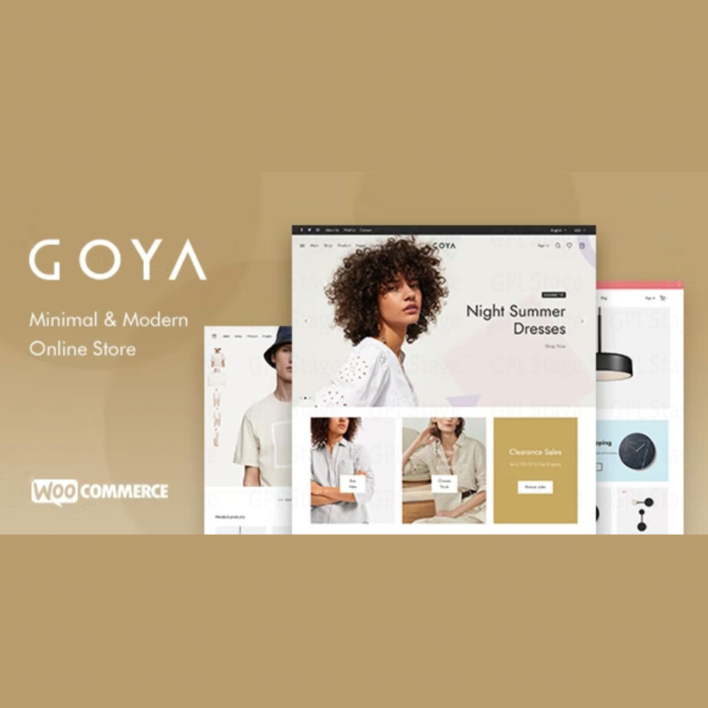 Goya "Modern WooCommerce Theme"