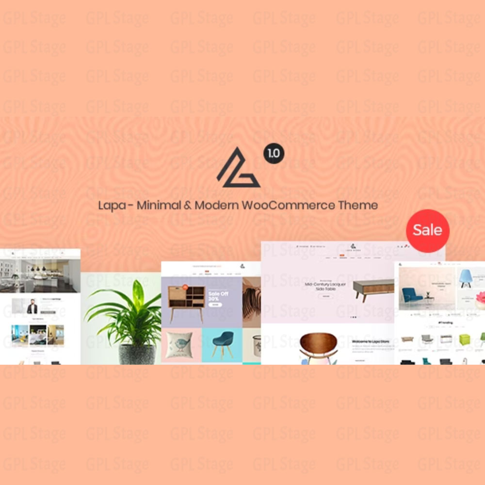Lapa "Minimal & Modern WooCommerce Theme"