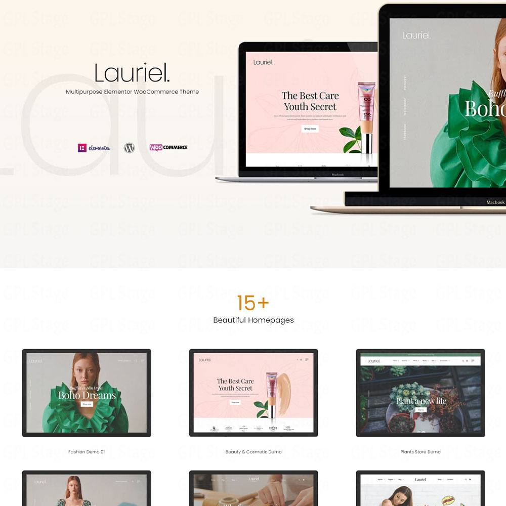 Lauriel "Multipurpose WooCommerce Theme"