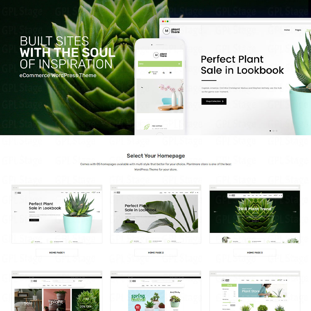 Plantmore "Responsive Theme for WooCommerce WordPress"