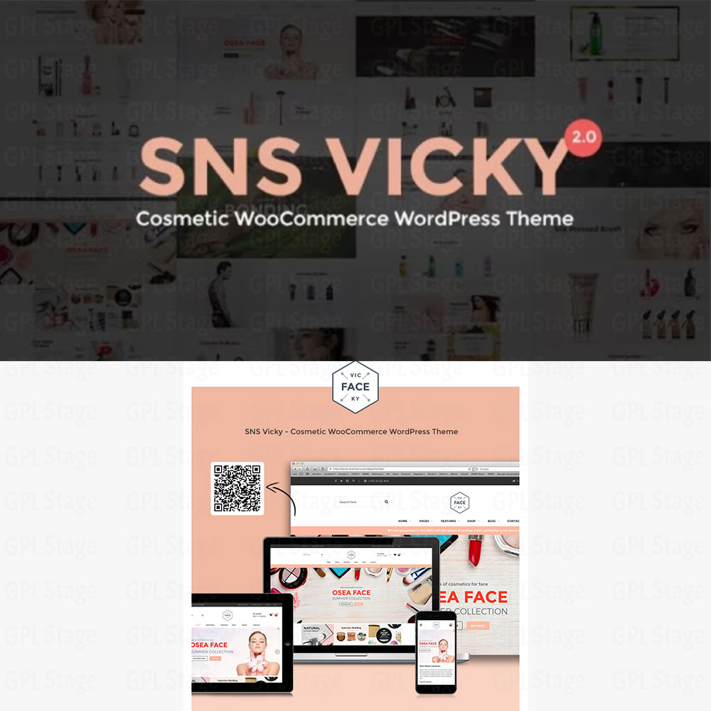 SNS Vicky "Cosmetic WooCommerce WordPress Theme"