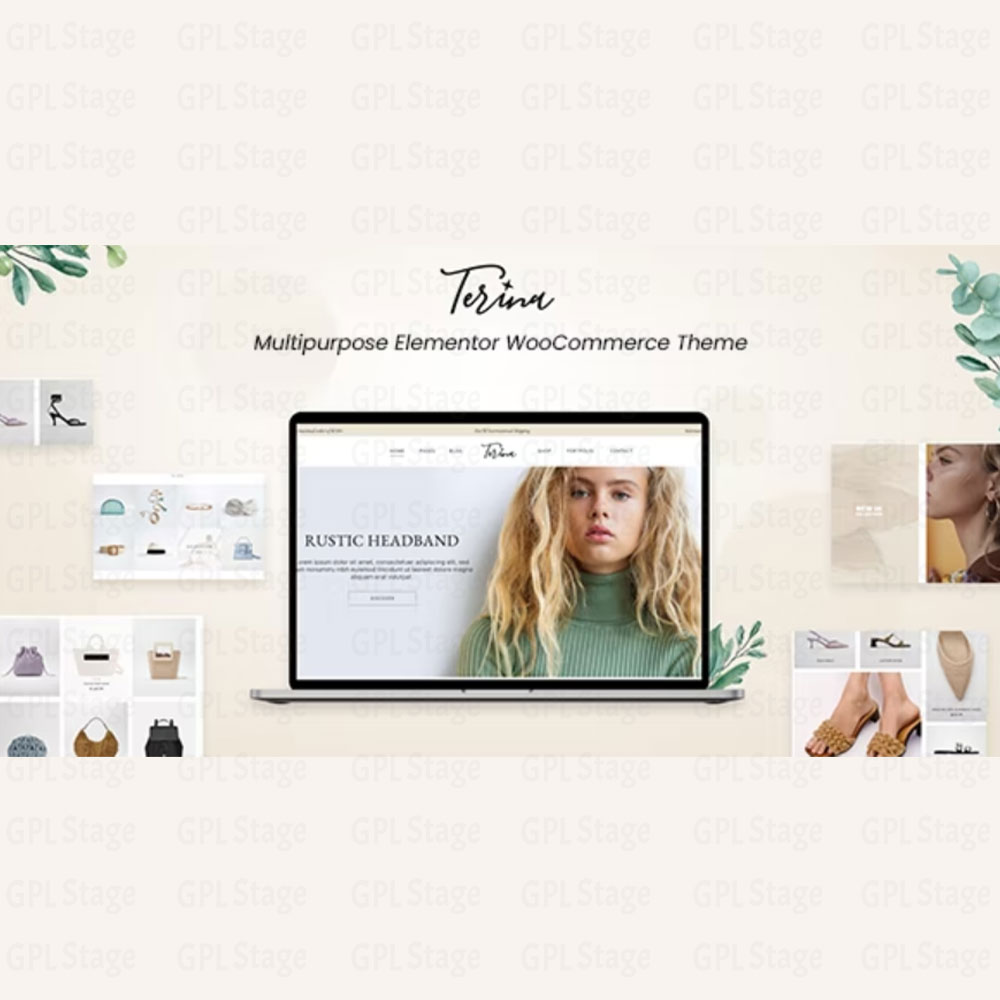 Terina "Multipurpose Elementor WooCommerce Theme"