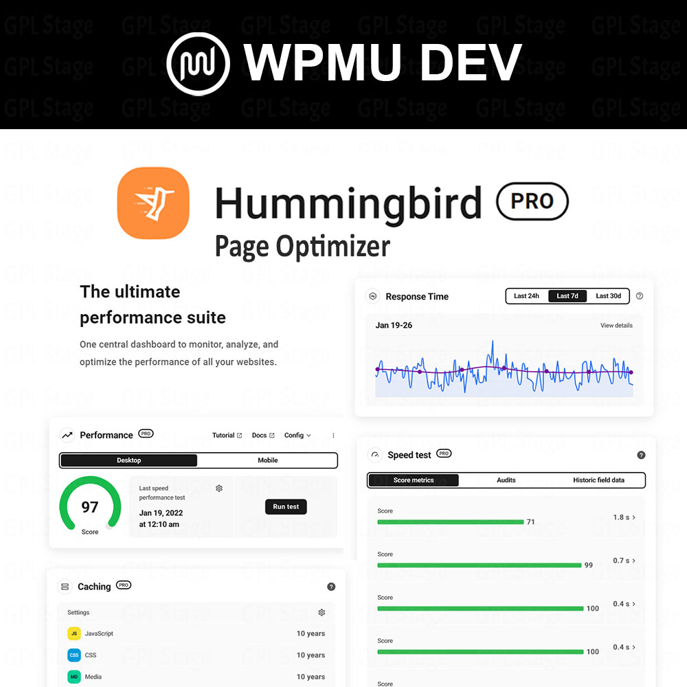 WPMU DEV Hummingbird Pro