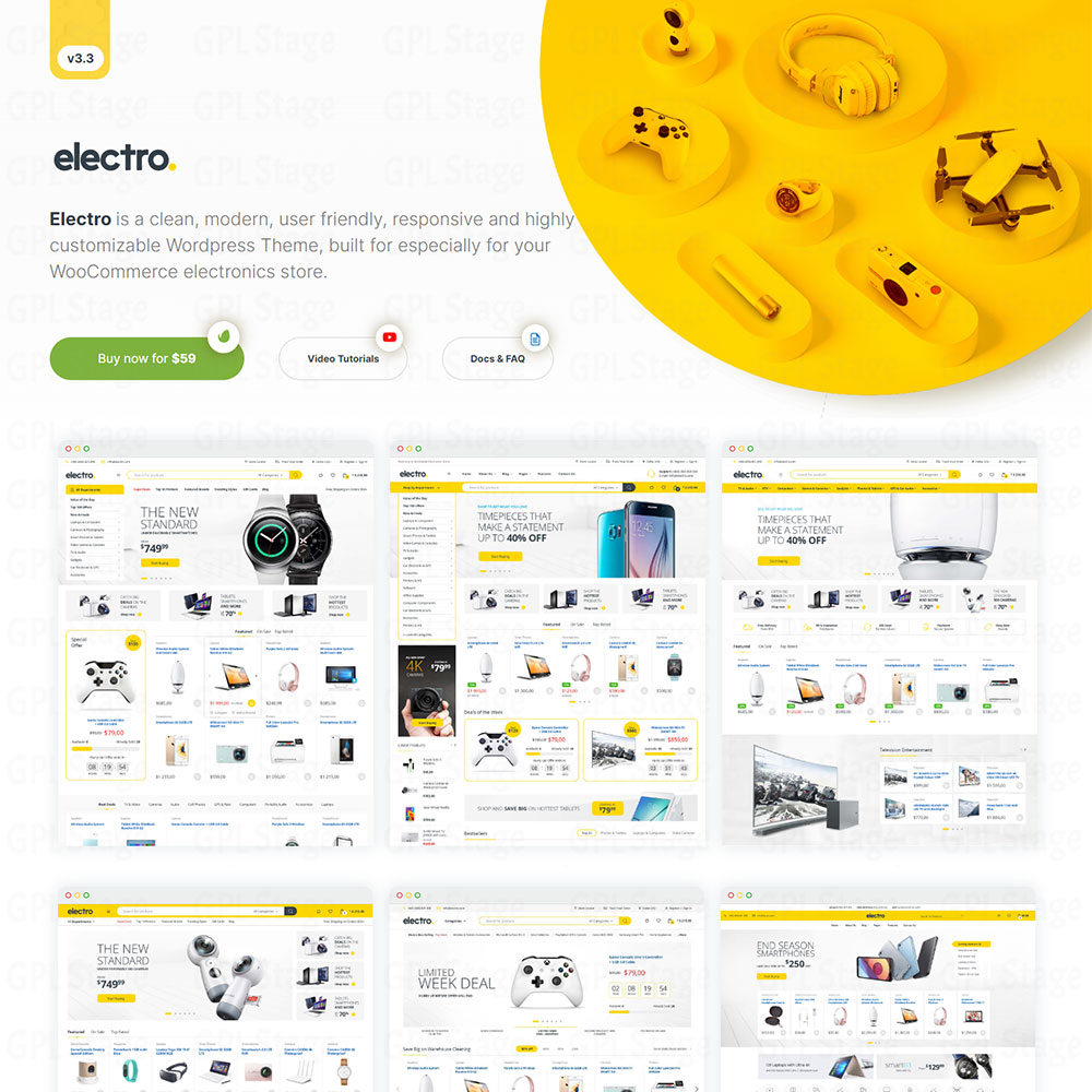 Electro "Electronics Store WooCommerce Theme"