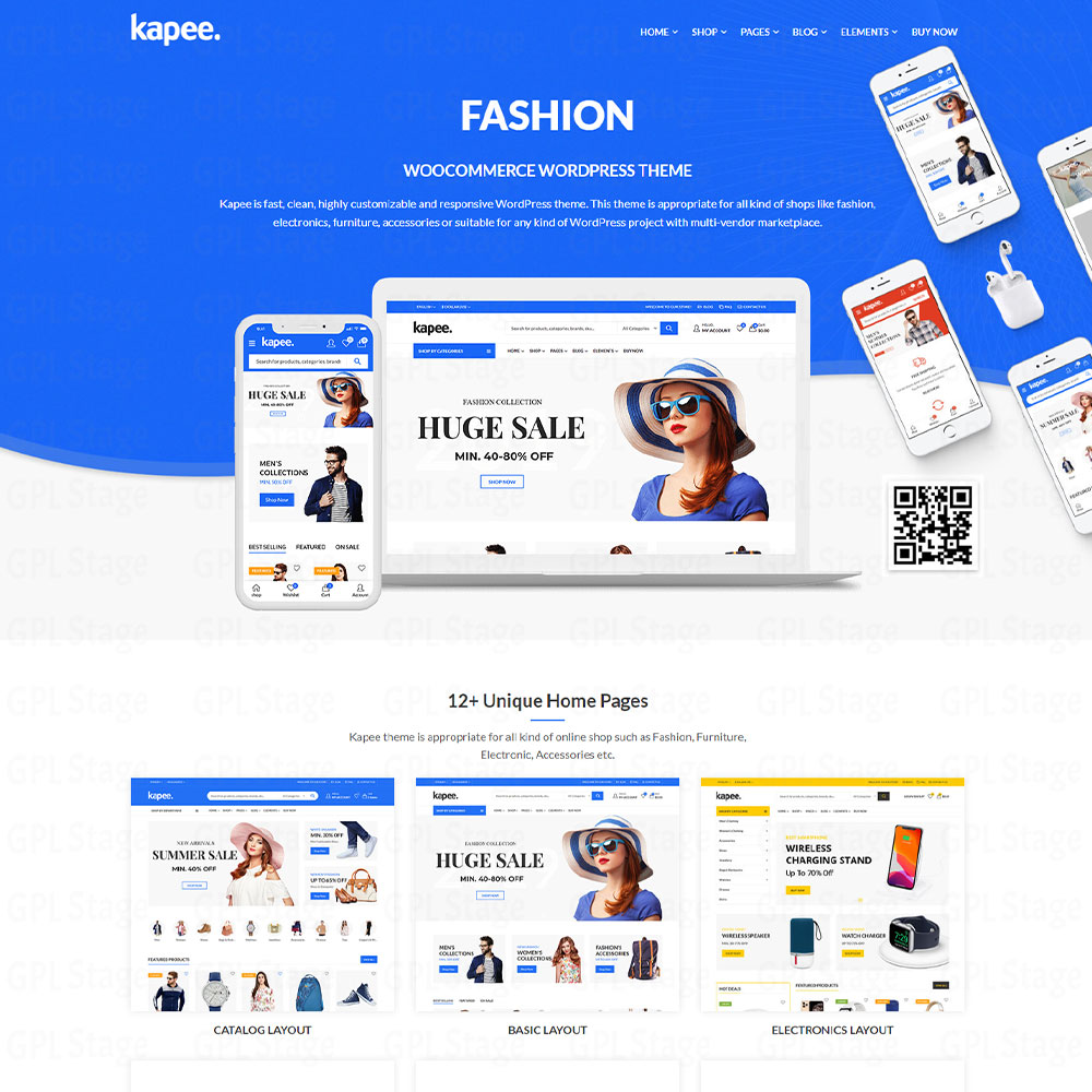 Kapee "Modern Multipurpose WooCommerce Theme"
