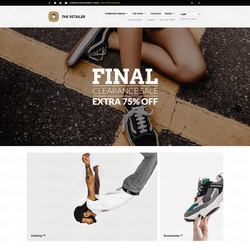 The Retailer – Premium WooCommerce Theme The Retailer "Premium WooCommerce Theme"
