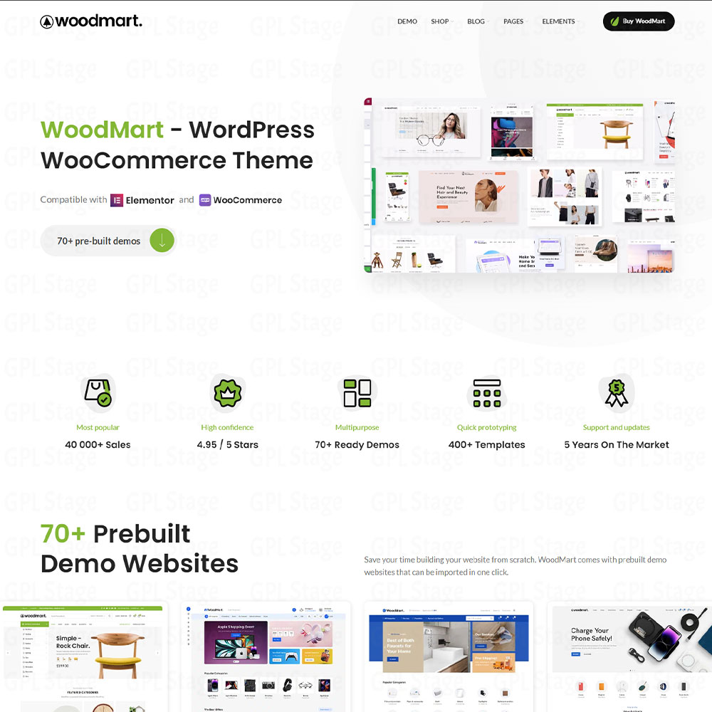 WoodMart "Multipurpose WooCommerce Theme"