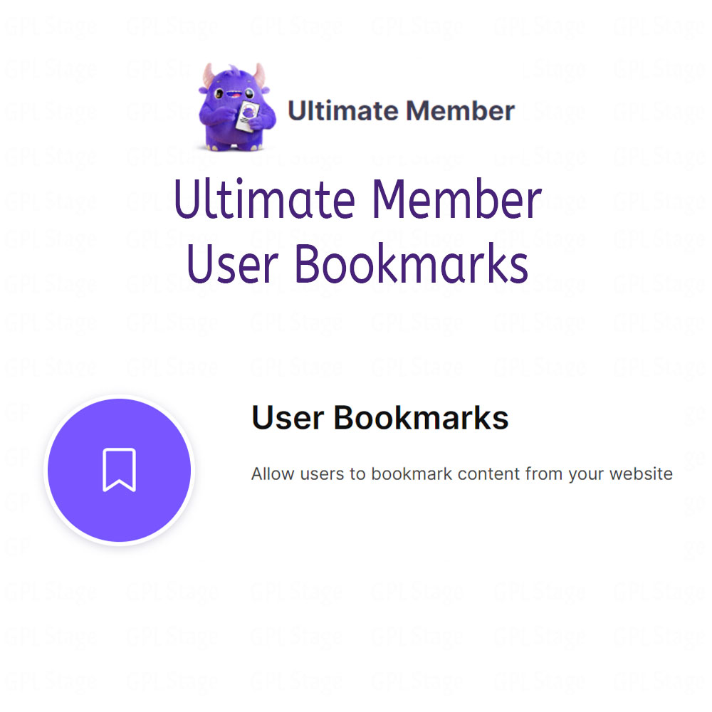 Ultimate Member User Bookmarks Addon