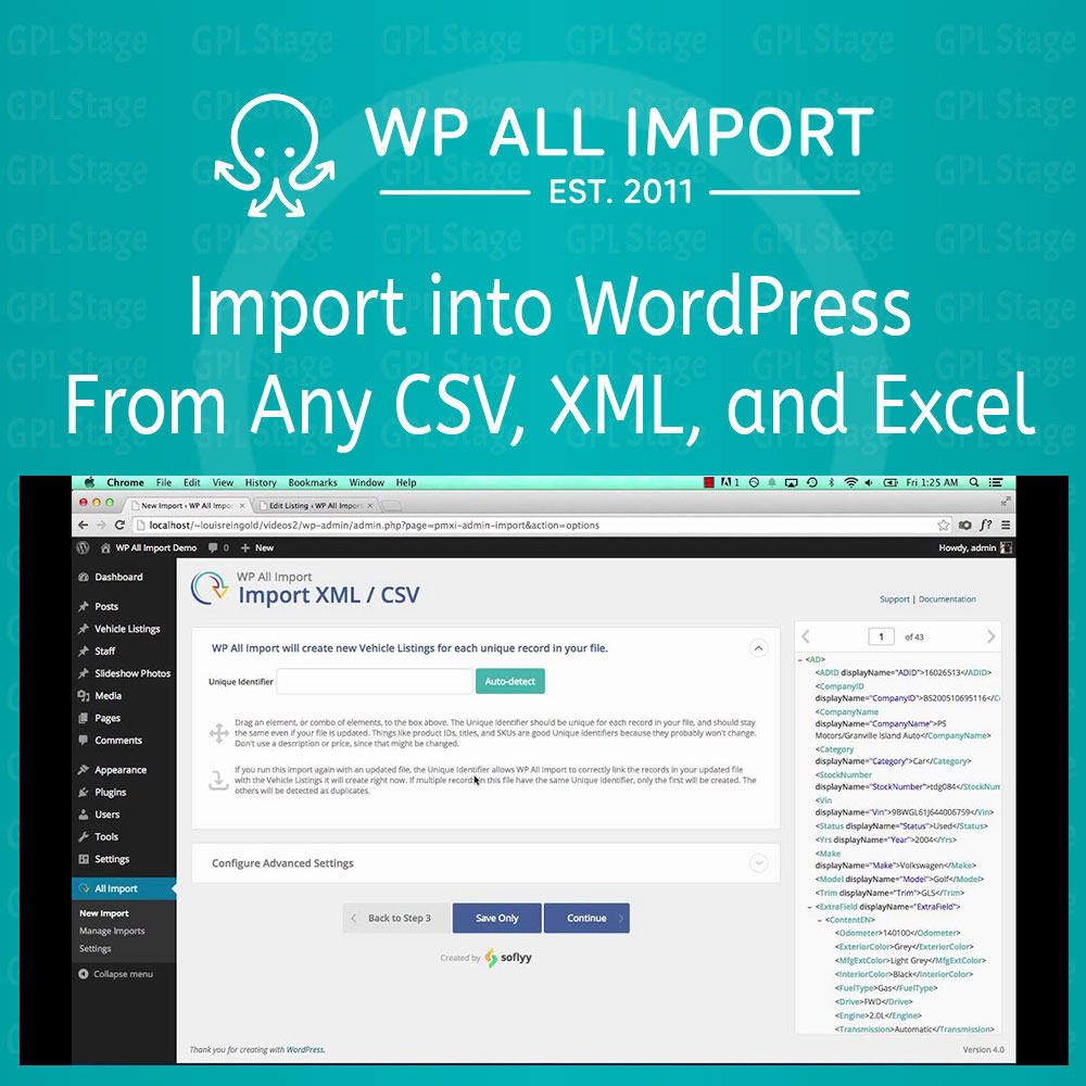 WP All Import Pro