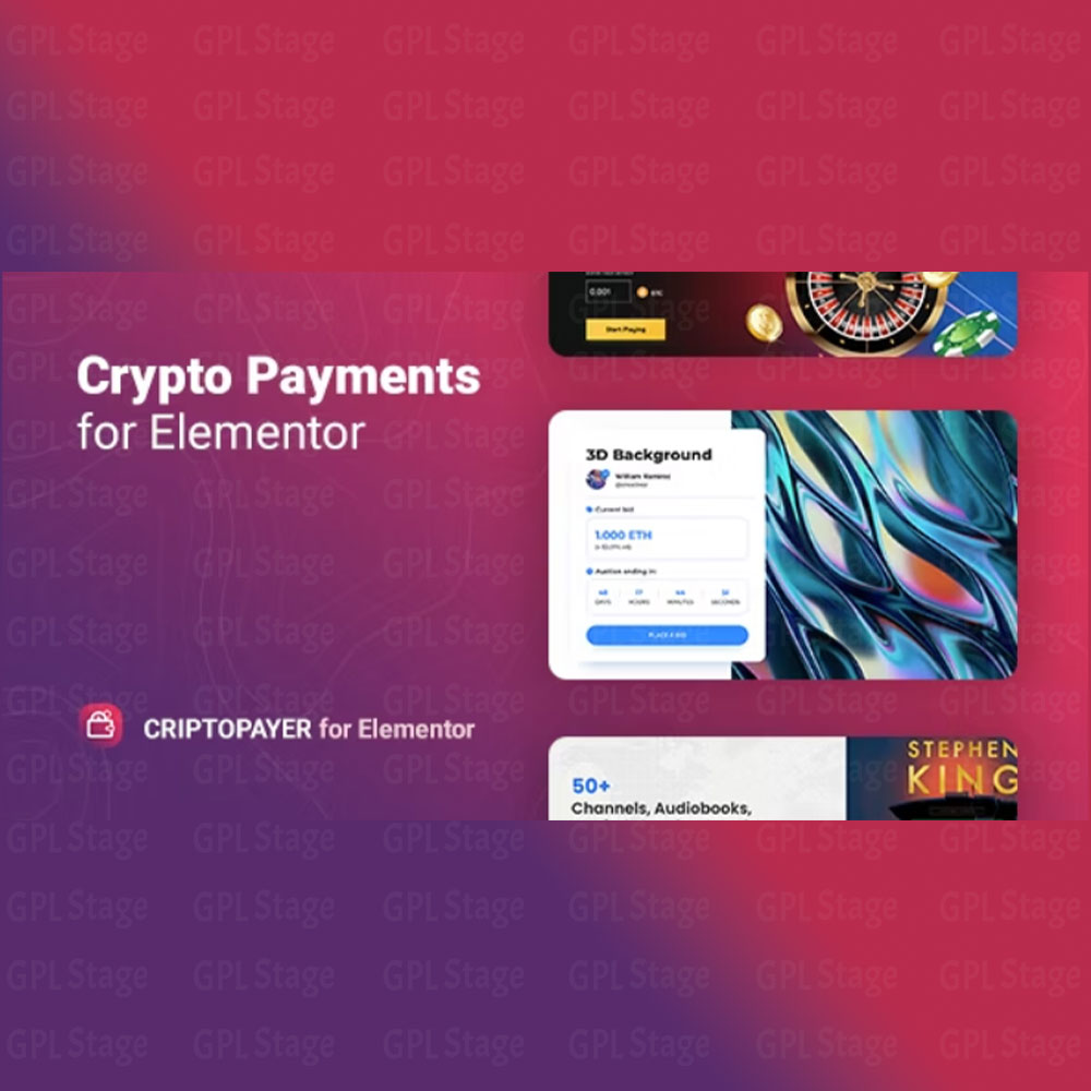 Criptopayer – Crypto Payment Button for Elementor Criptopayer – Crypto Payment Button for Elementor