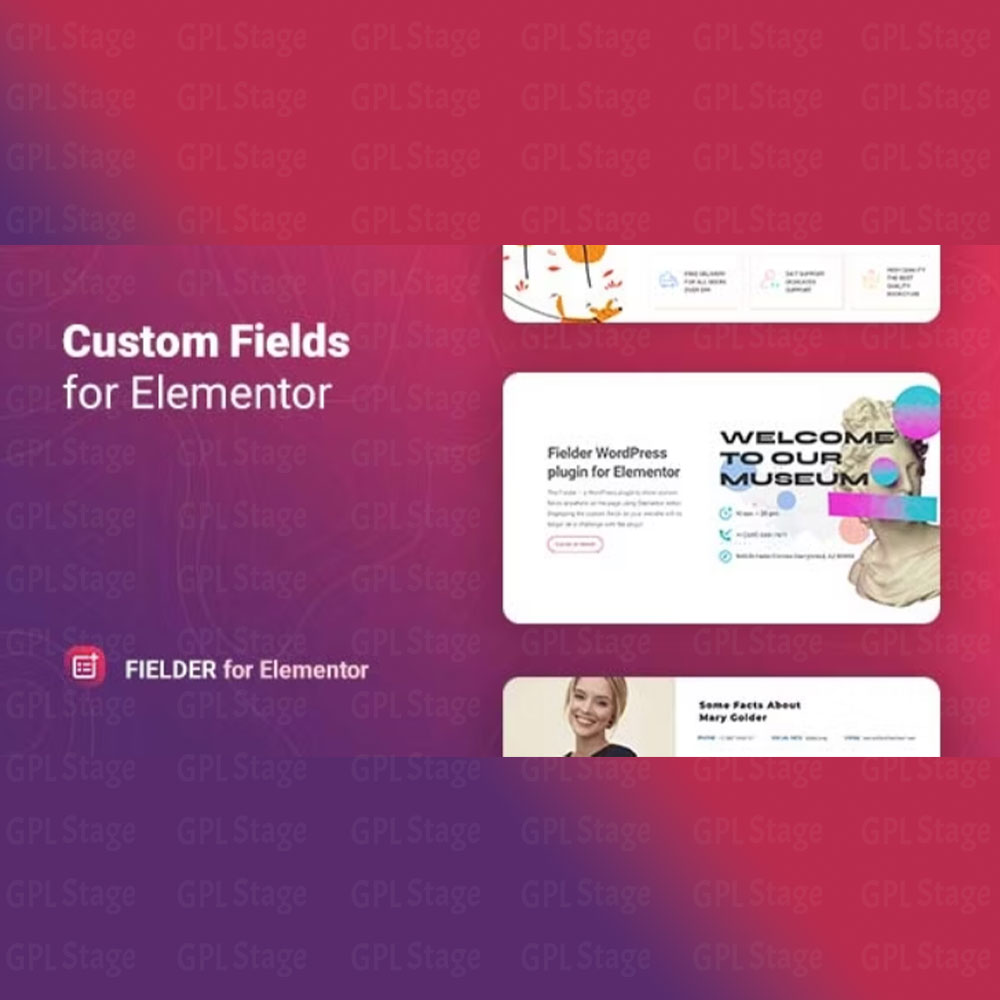 Fielder – WordPress Custom Fields for Elementor