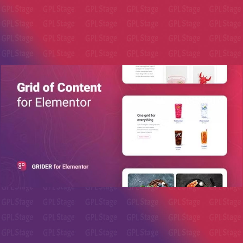 Grider – Grid of Content and Products for Elementor Grider – Grid of Content and Products for Elementor