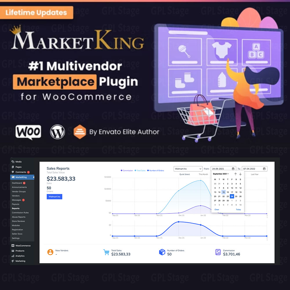 MarketKing – Ultimate Multi Vendor Marketplace Plugin for WooCommerce
