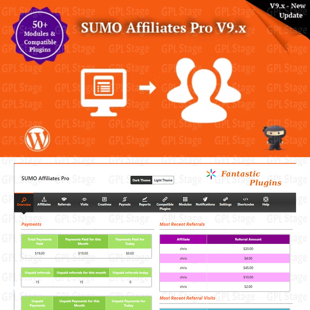 SUMO Affiliates Pro – WordPress Affiliate Plugin
