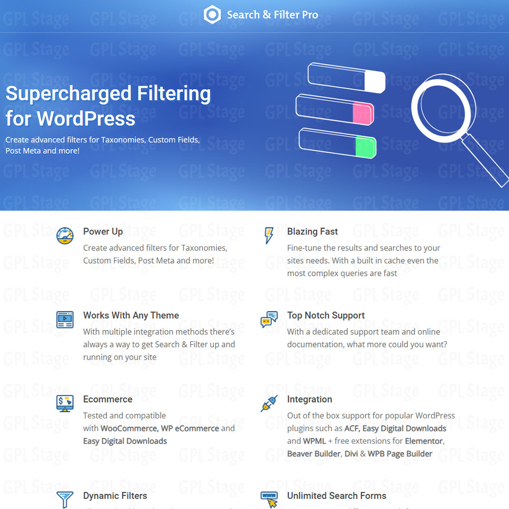 Search & Filter Pro