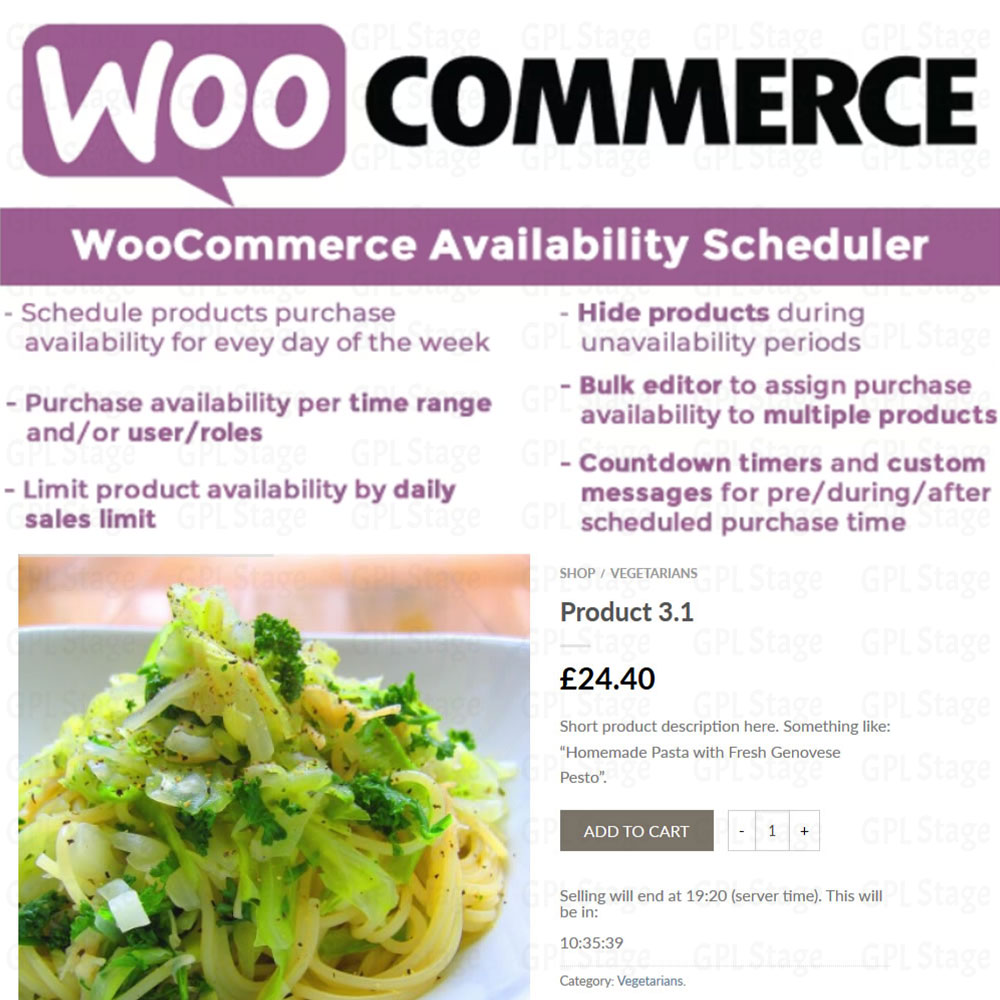 WooCommerce Availability Scheduler