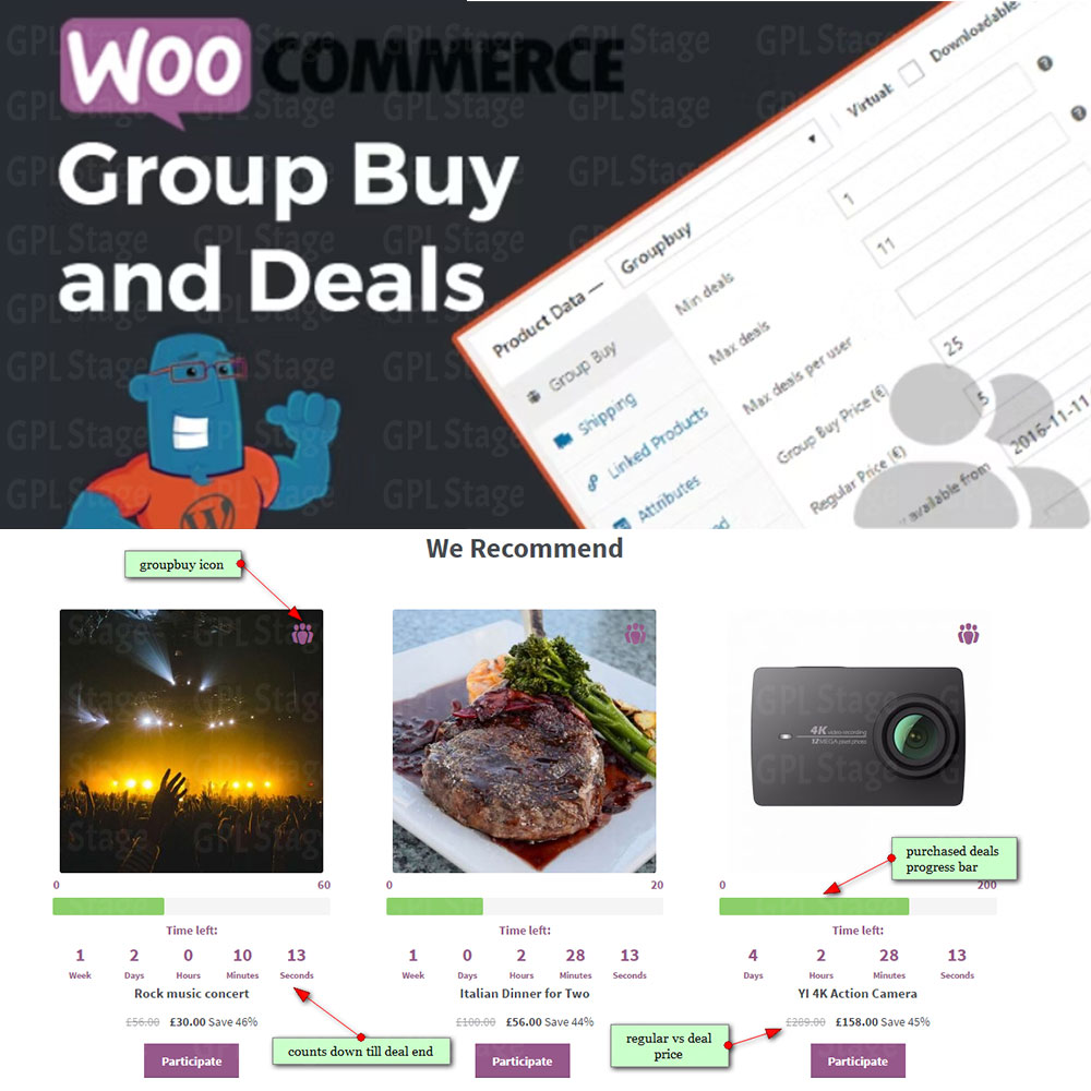 WooCommerce Group Buy and Deals