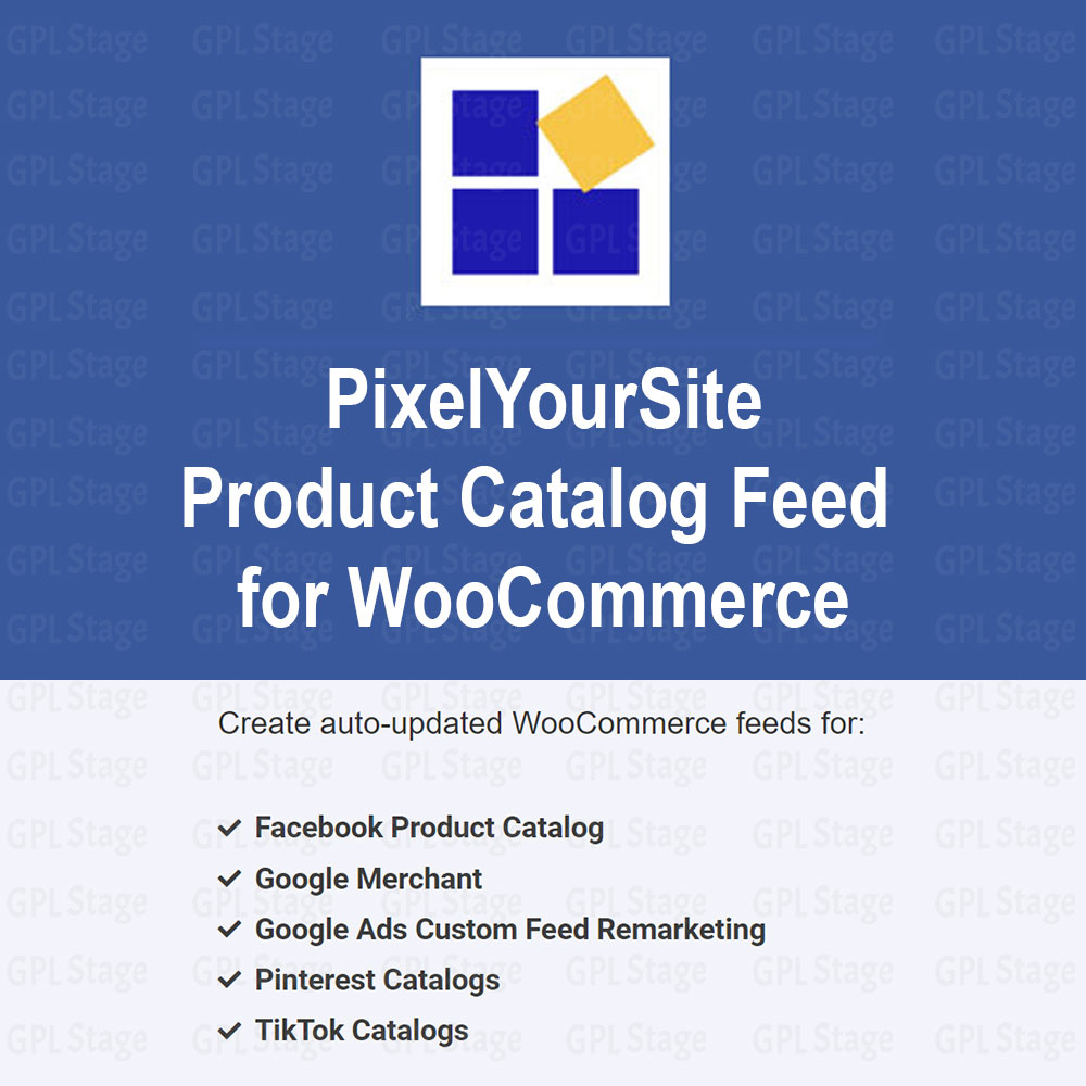 Product Catalog Feed for WooCommerce by PixelYourSite