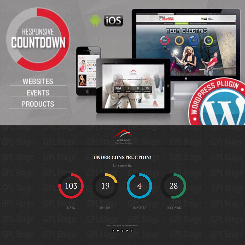 CountDown Pro WP Plugin – WebSites / Products / Offers