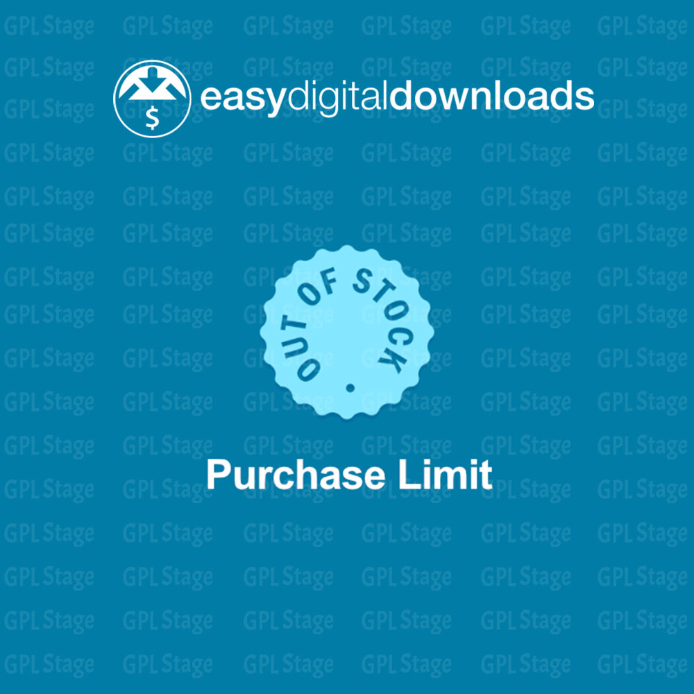 Easy Digital Downloads Purchase Limit