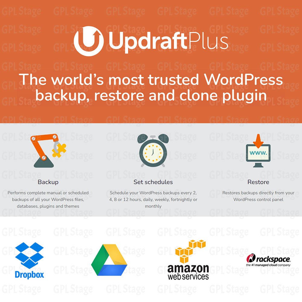 UpdraftPlus Premium - WordPress Backup and Migration Plugin UpdraftPlus Premium - WordPress Backup and Migration Plugin