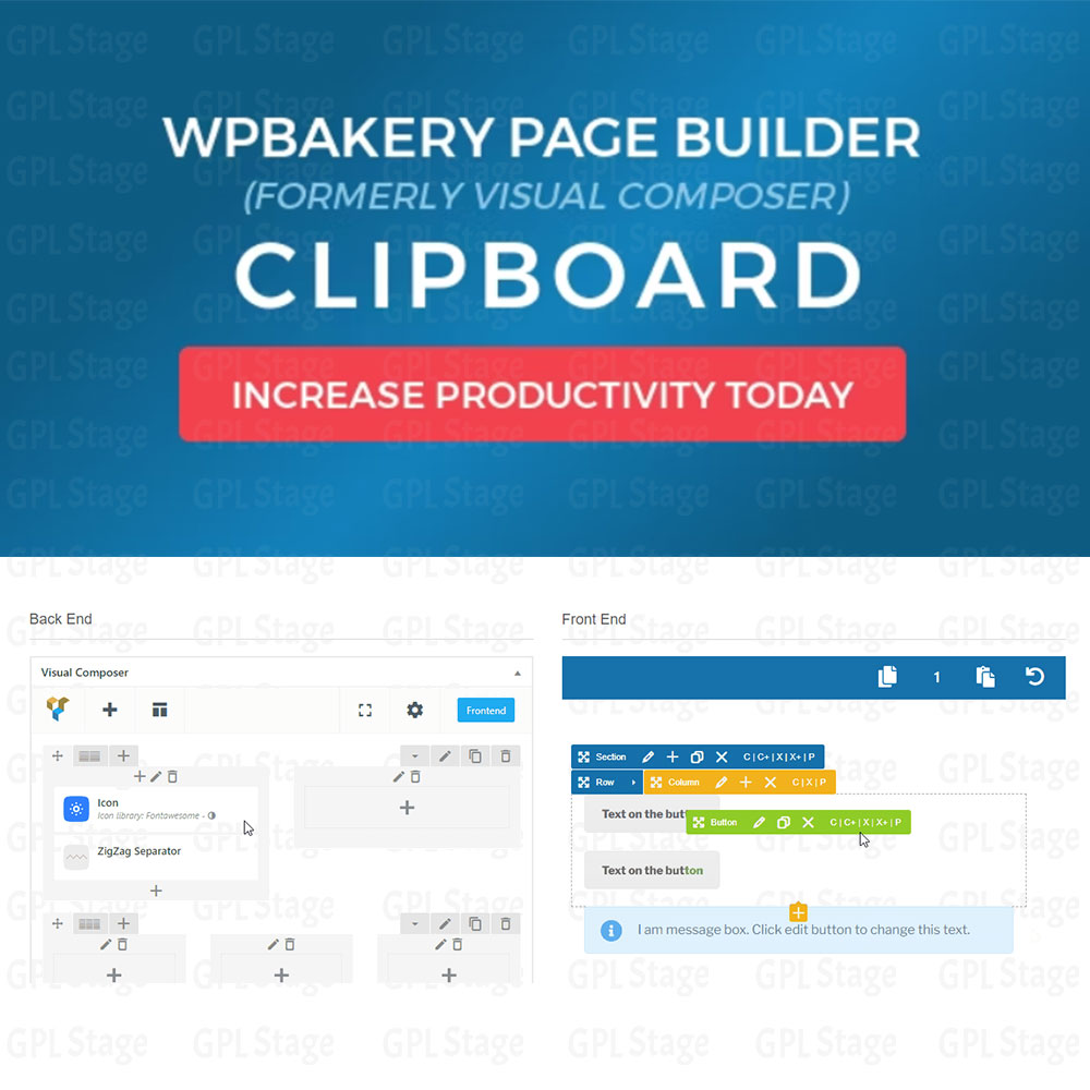 WPBakery Page Builder Clipboard WPBakery Page Builder Clipboard